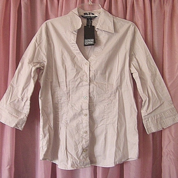 Vintage form fitting Top Blouse